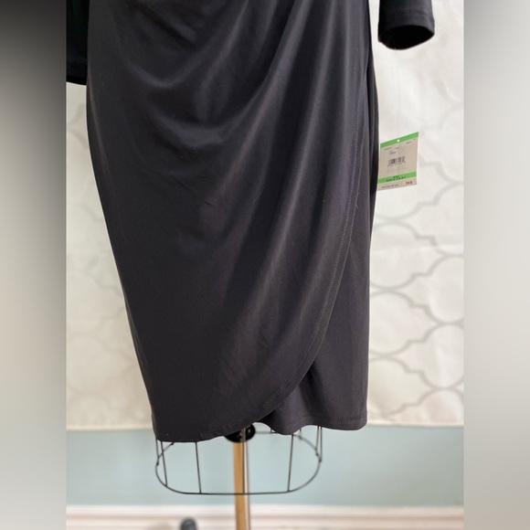 Anne Klein black dress new with tags elegant lined evening occasion party - Picture 7 of 15